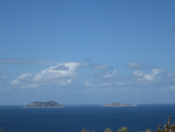 Michaelmas & Breaksea Islands from Princess Royal Fortress, Albany, WA